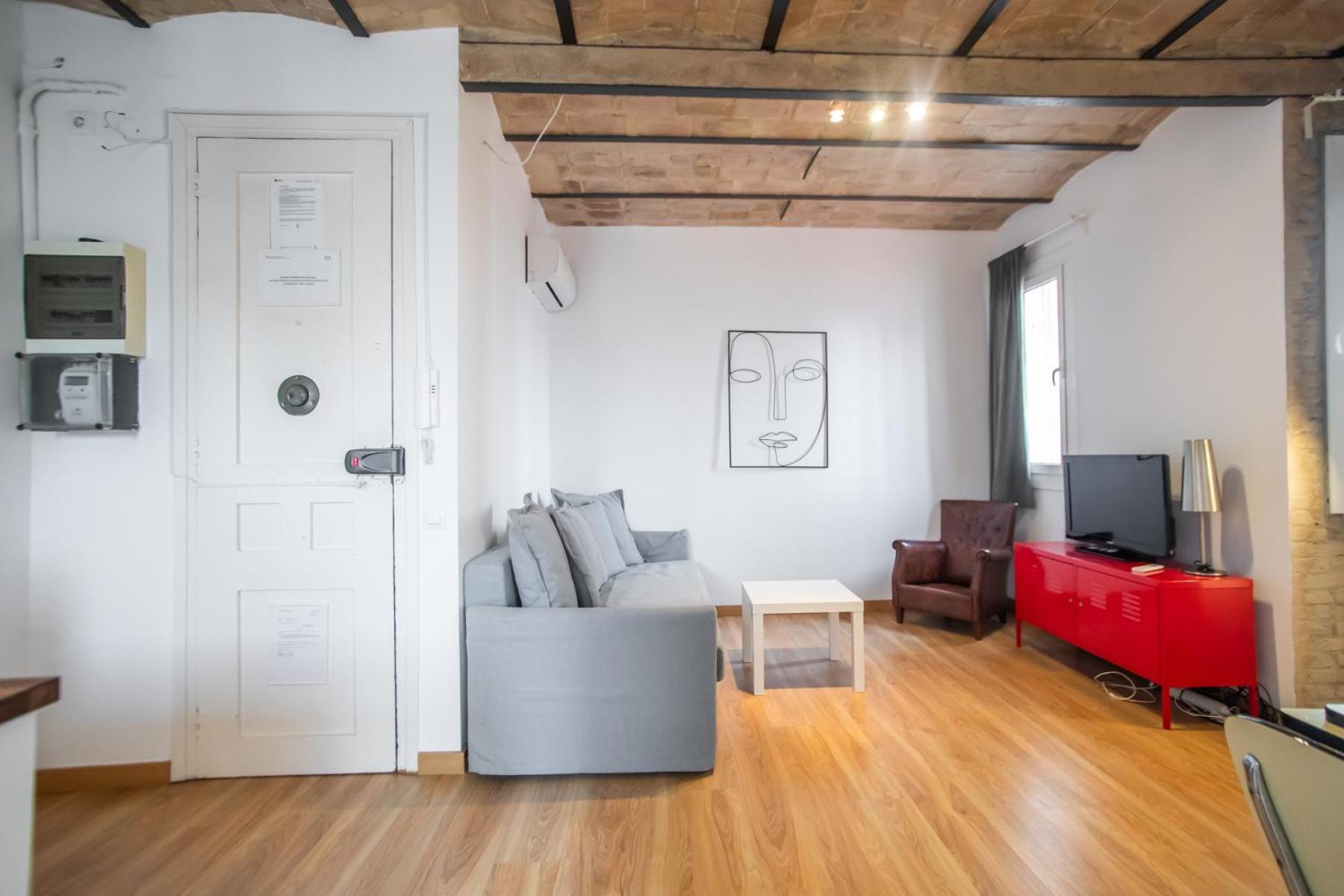 51no1058 - Bright 1bed Flat In Poble Sec * Barcelone