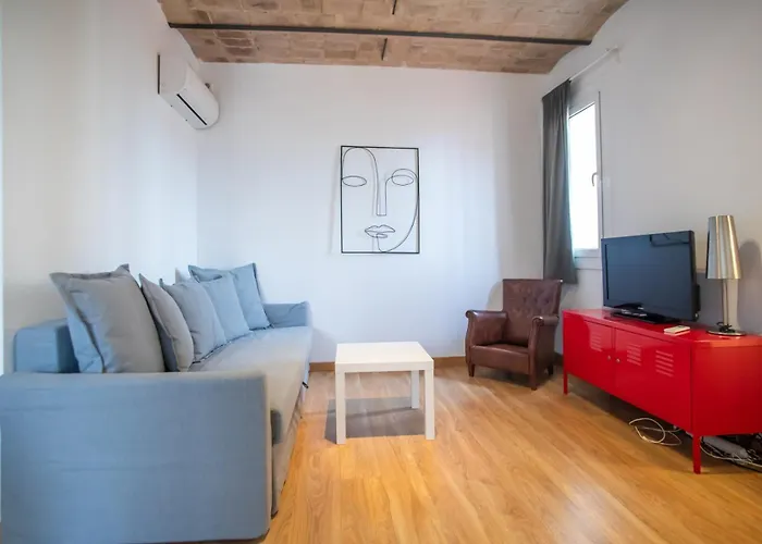 51No1058 - Bright 1Bed Flat In Poble Sec